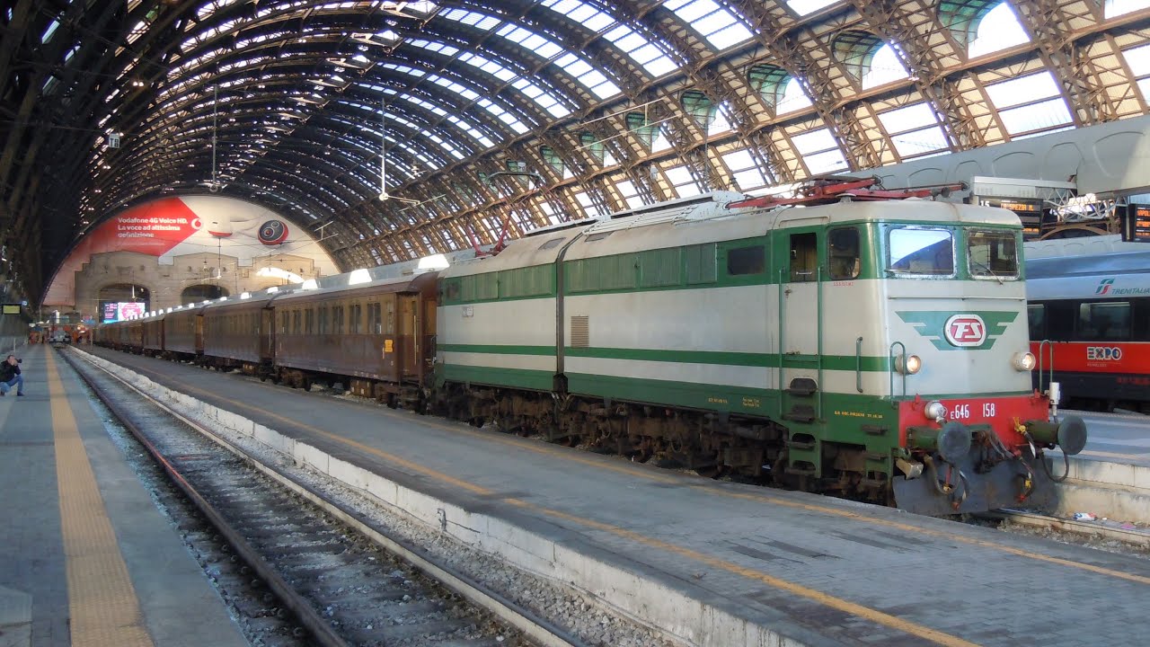 TRENO STORICO SPECIALE MILANO CENTRALE LA SPEZIA MIGLIARINA (28/03/2015) HISTORICAL EVENT TRENO STORICO SPECIALE MILANO CENTRALE LA SPEZIA MIGLIARINA (28/03/2015) HISTORICAL EVENT