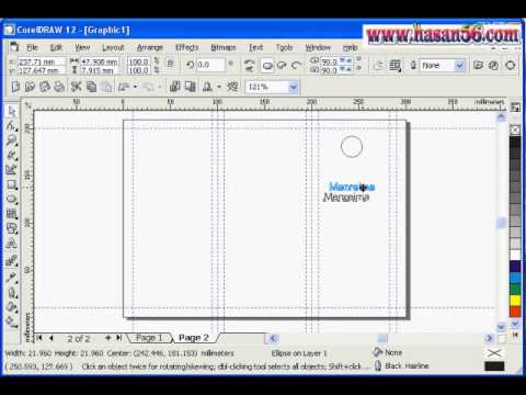 cara membuat brosur dengan corel draw YouTube