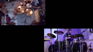 Megadeth - Symphony Of Destruction (double drum cover-collaboration) by Andrea Kert & Bruno Biloglav