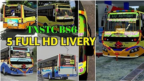 Gowtham Gaming Tnstc bs6 bus mod | Full HD Livery