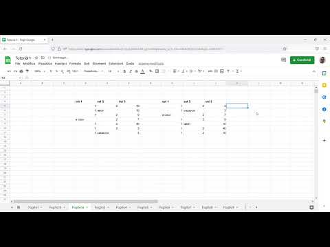 Tutorial Fogli Google – Funzione Sort - ordinamento tabella tramite funzione