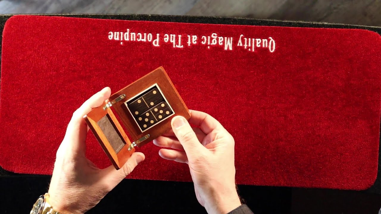 Speed Demo of Dizzy Dominoes Mahogany by Gallus Magic Performed by Andy Martin