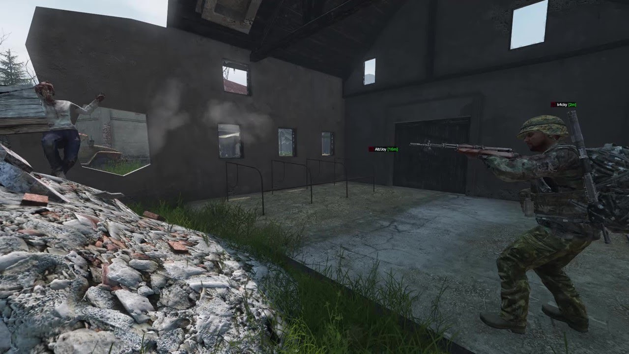 Dayz Infected ADMIN VIEW 308 - the Infected get the 'Assists' for BOTH players ...