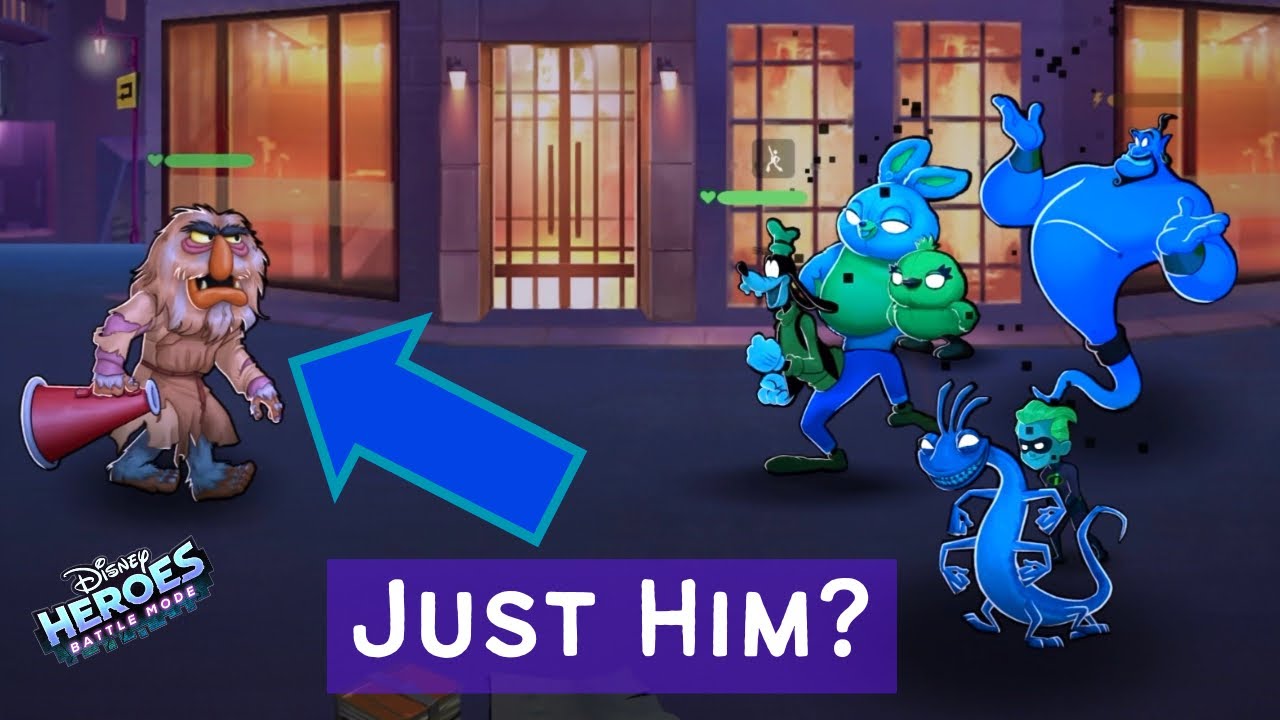 How long can just ONE HERO make it through the campaign in Disney Heroes Battle Mode? 