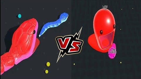Snake Clash.io🔥 VS Clash Of Slime🔥- (All MAX LEVEL, EPIC GAMING BATTLE)#136