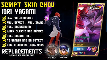 Script Skin Chou Iori Yagami - Full Effect And Full Sound - Eshen Project - New Patch Now.