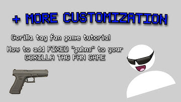 How to add a FIXED Networked Gun To Your Gorilla tag fan game!