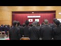 2018 3 15 春日部市立武里中学校 卒業式