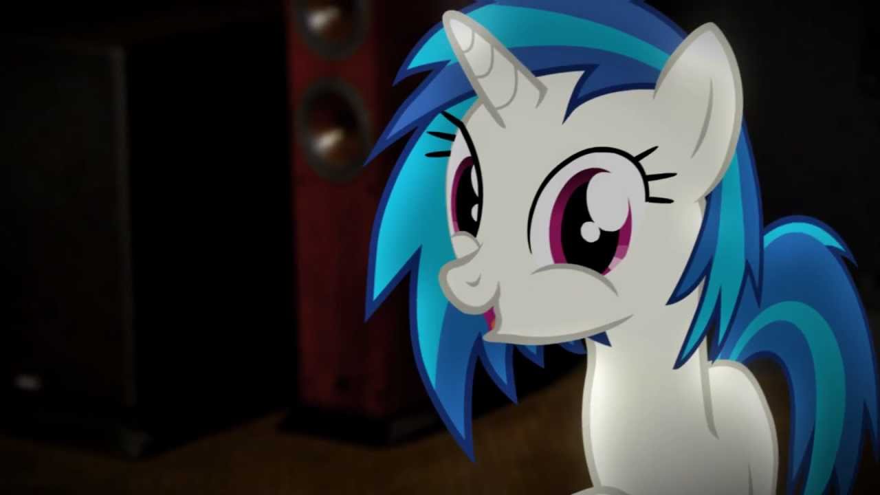 Vinyl Scratch Says Hello (PIRL Animation Test) - This is my very first attempt at a turning animation! Only a day ago I would have told you that it was impossible for me to do so.