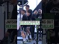 Jayson Tatum working out before matchup vs. Dallas