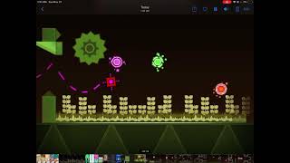 The Supernova Sun Layout Gameplay | Geometry Dash