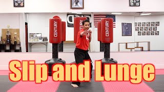 KARATE Lesson 23 - Slip and Lunge