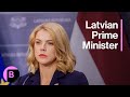 Latvia PM on EU Drone Wall, Frozen Russian Assets, Hybrid Warfare
