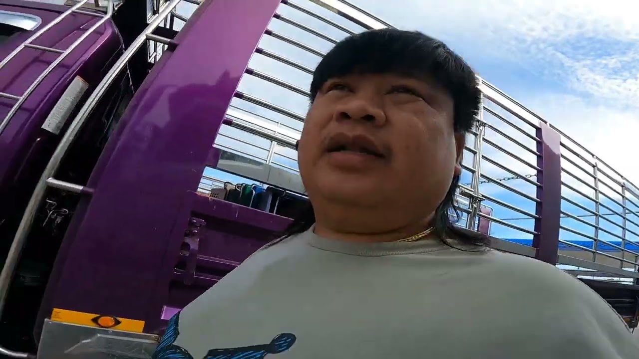 นานๆมาที ตู้ 47 ตัน ขึ้นเขาแม่สอด รถโคตรโล่งเลยวันนี้