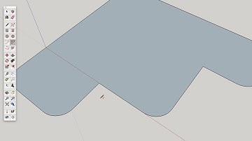 Sketchup snippets#2: Radiusing corners using the two point arc