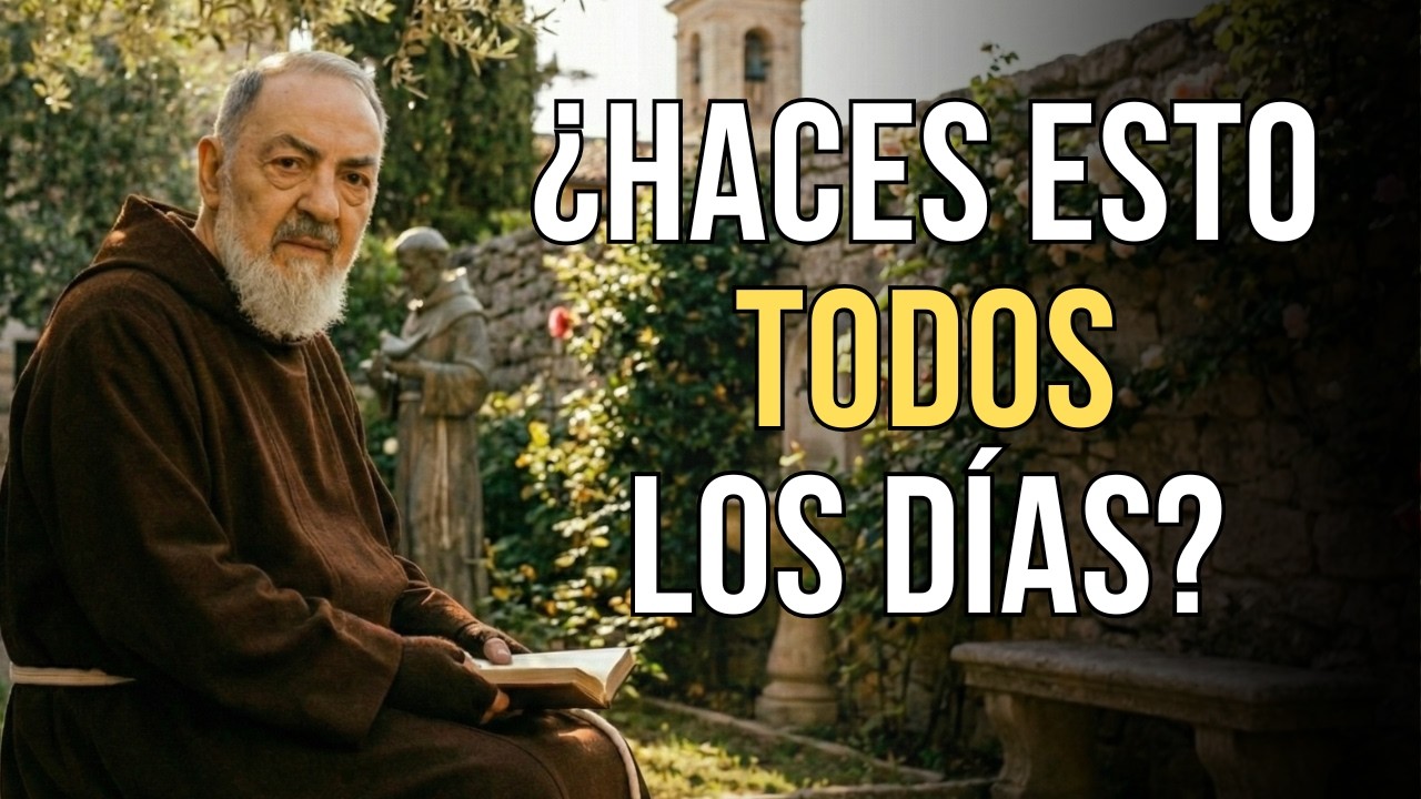 Padre Pío: El hábito diario que crees que es normal, pero aleja a tu Ángel de la Guarda