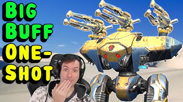 PERFECT ONE-SHOT Titan Sniper BUFF! Striker Sharanga War Robots WR