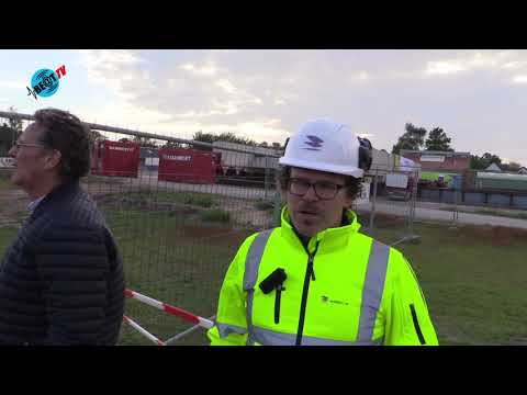 Aanleg spoortunnel Vennewatersweg Heiloo (9 juni 2019)