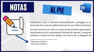 Cmo Insertar Notas Al Pie Y Notas Al Final En Word 