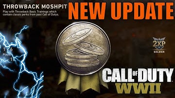 NEW UPDATE: Call of Duty: WWII (Throwback Perks Gamemode, Dom 75, Requisitions Nerf, & MORE!)