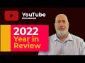 2022 Year in Review for my YouTube channel including Year-over-Year analysis with Excel filters