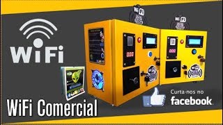 Maquina De Wifi Por Moedas + Marco Civil + SMS Telegram