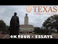 UT Austin Tour [4K] + Essay Tips #utaustin #collegetour #essay