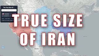 True size of Iran and Trump's Plan revealed?