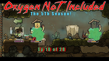 Cleaning with Chlorine Gas - S05E10 - Oxygen Not Included - Outbreak Upgrade