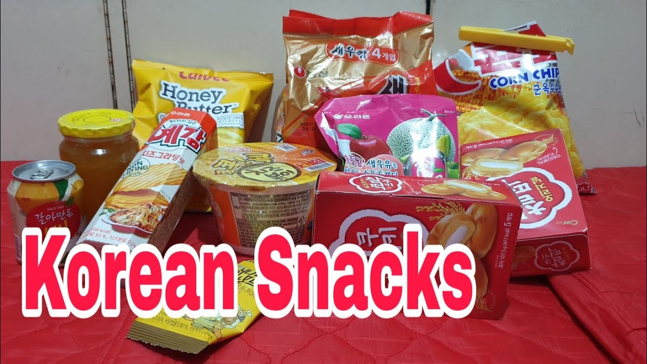 Must Buy Korean Snacks YouTube
