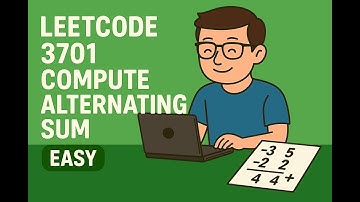 LeetCode 3701 | Compute Alternating Sum [easy]