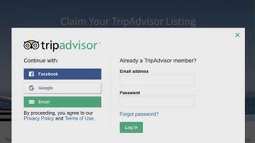 Netblaze - Claiming your business on Tripadvisor