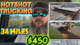 Hotshot Trucking - 34 MILES $450