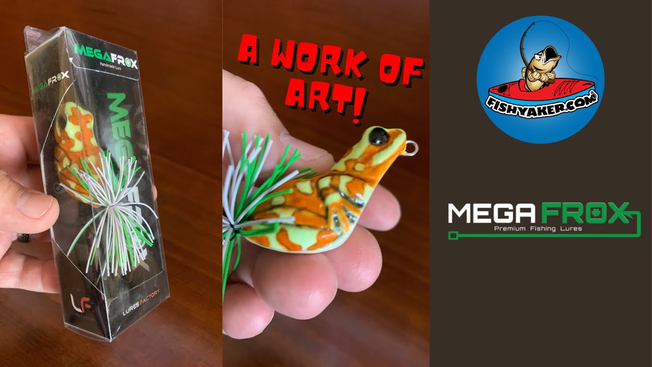 Fishing Lure or Art? Hand Painted Topwater Frog 