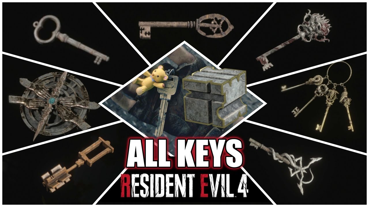 Resident Evil 4 Remake - All Key Locations 