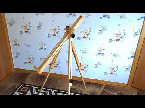 Обзор и способ изготовления мольберта. (Любимому художнику)