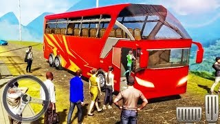 Mountain Bus Driver Simulator 2019: Offroad Bus - Android GamePlay screenshot 2