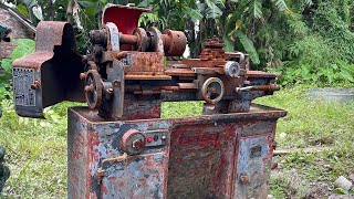 Full video of the TAKAHASHI lathe restoration process | Restore and Repair old Takahashi mini lathes
