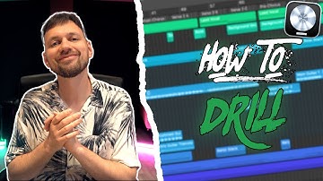 LOGIC PRO X TUTORIAL | How to make a DRILL beat