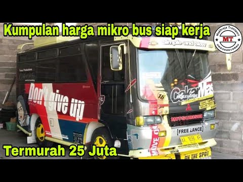 Harga mikro bus engkel siap kerja termurah mulai dari 25 juta