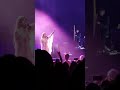 Florence enjoying herself in front of a live audience. Theatre Royal, Drury Lane, April 19th 2022.