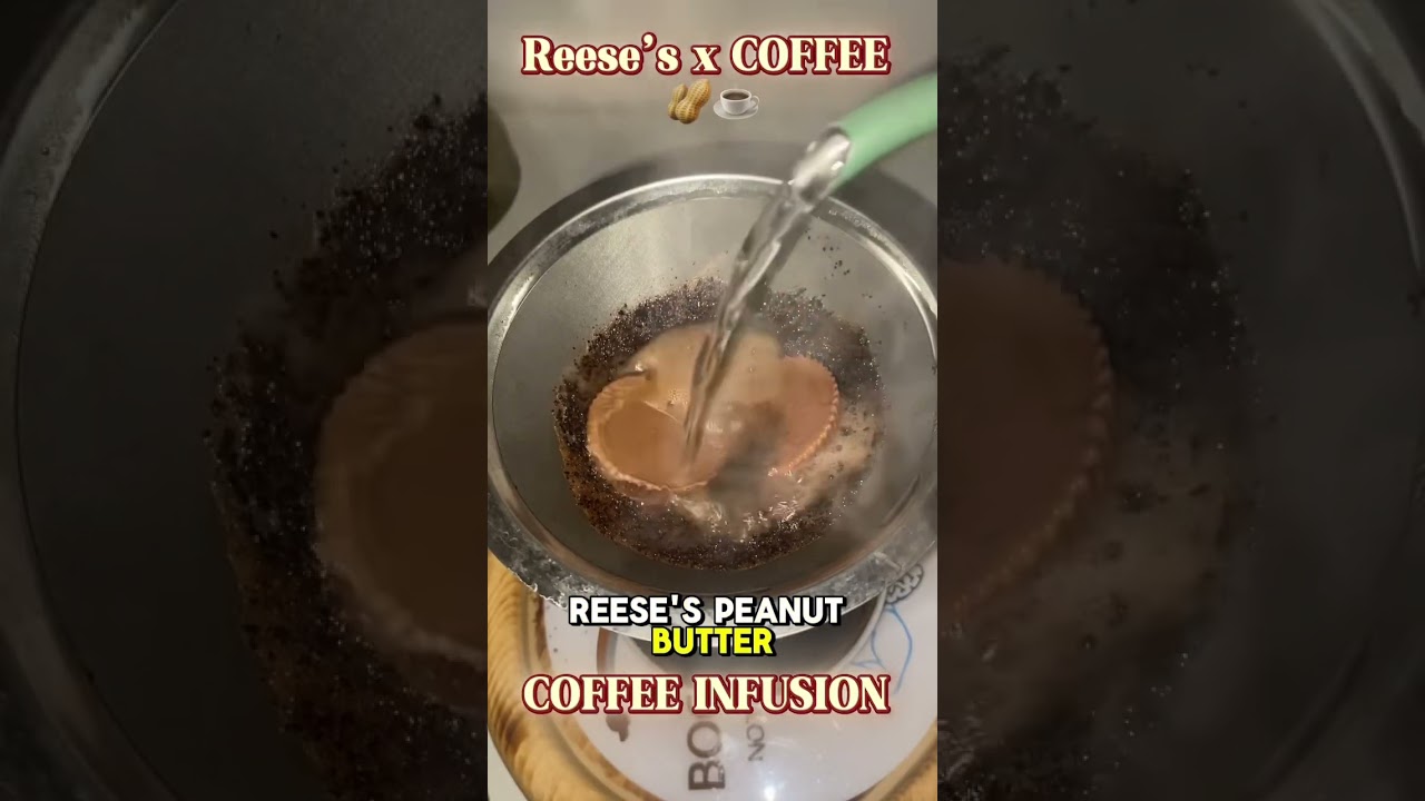 REESES PEANUT BUTTER x COFFEE 😱🥜☕️🥵 