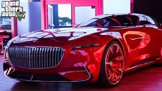 THE NEW MERCEDEZ MAYBACH 6 CONCEPT CAR! (GTA 5 Mods)