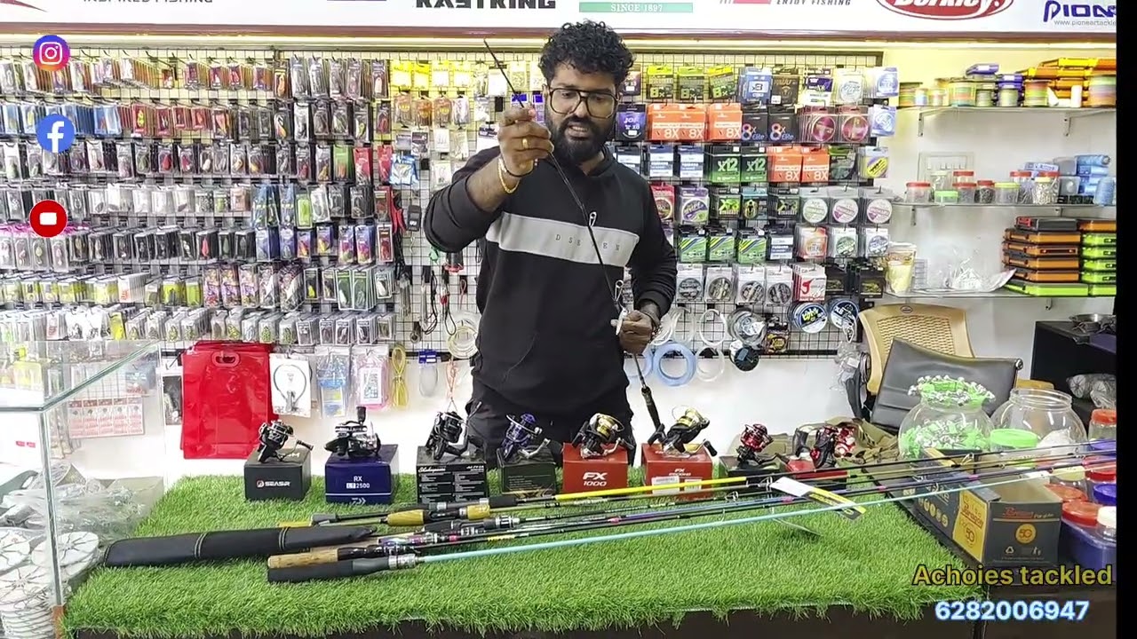 Ultralite rod and reels with warranty #fishing #handmadelure 