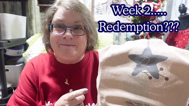 Hobbii Advent Calendar Week 2 Reveal| Will I Redeem Last Week's Disaster????