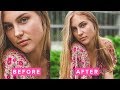 Removing Stray Hair from a Portrait: Photoshop Tutorial