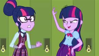 Mlp eg manip speedpaint - SciTwi meets Twilight