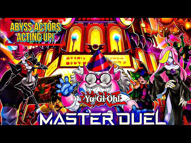 Abyss Actors! | Decklist Breakdown and Replays | [Yu-Gi-Oh! Master Duel.] -  YouTube
