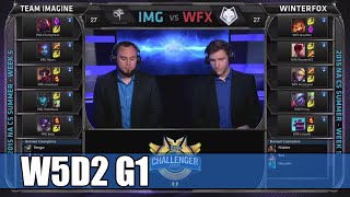 Imagine vs Winterfox Game 2 | S5 NA CS Summer 2015 Week 5 Day 2 | IMG vs WFX G2 W5D2 NACS