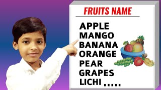 Fruit Names In English with spelling | Kids learning Fruits | Fruits spelling for kids screenshot 5